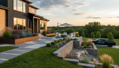 Landscaping services in Bellevue, NE for clean, professional residential and commercial outdoor spaces