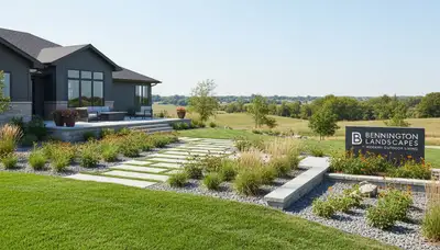 Landscaping services in Bellevue, NE for residential and commercial outdoor spaces