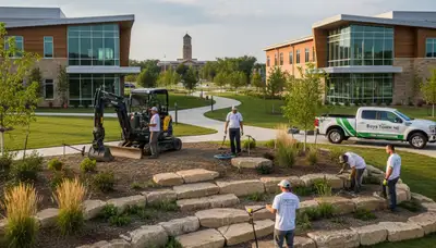 Landscaping services in Bellevue, NE for residential and commercial outdoor care
