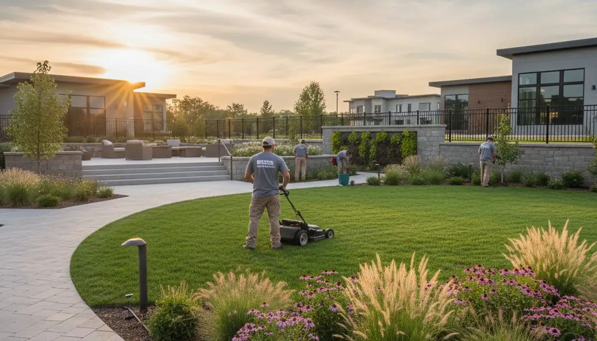 Landscaping services in Bellevue, NE for residential and commercial properties