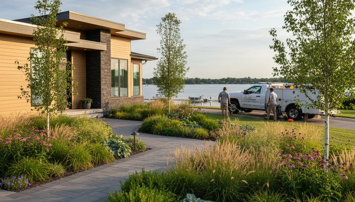 Landscaping services in Bellevue, NE for residential and commercial outdoor care