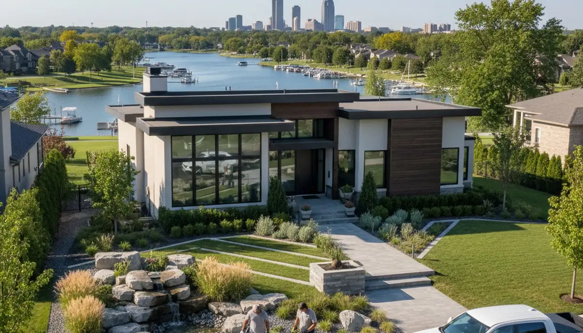 Landscaping services in Bellevue, NE for residential and commercial properties