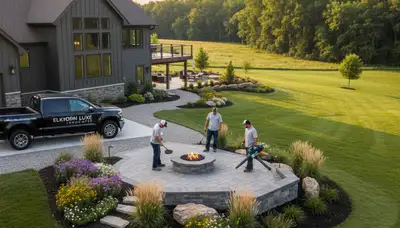 Landscaping services in Bellevue, NE for residential and commercial outdoor spaces