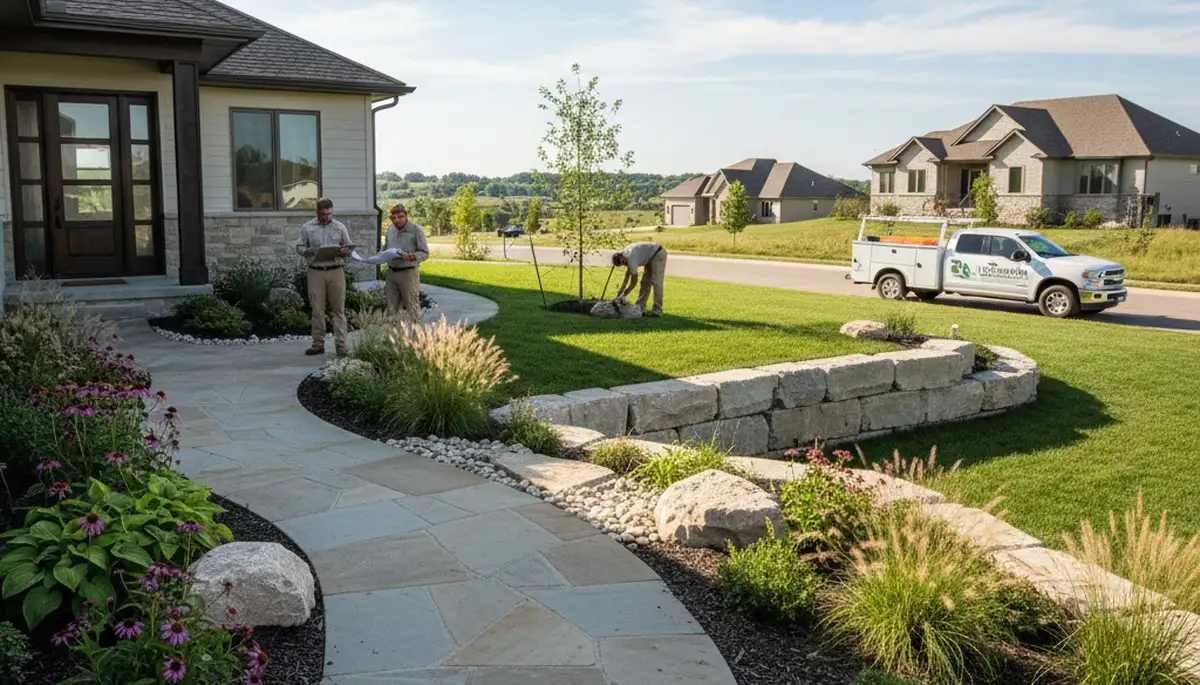 Landscaping services in Bellevue, NE for residential and commercial outdoor care