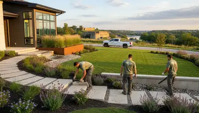 Bellevue, NE landscaping service for residential and commercial lawn care and outdoor maintenance
