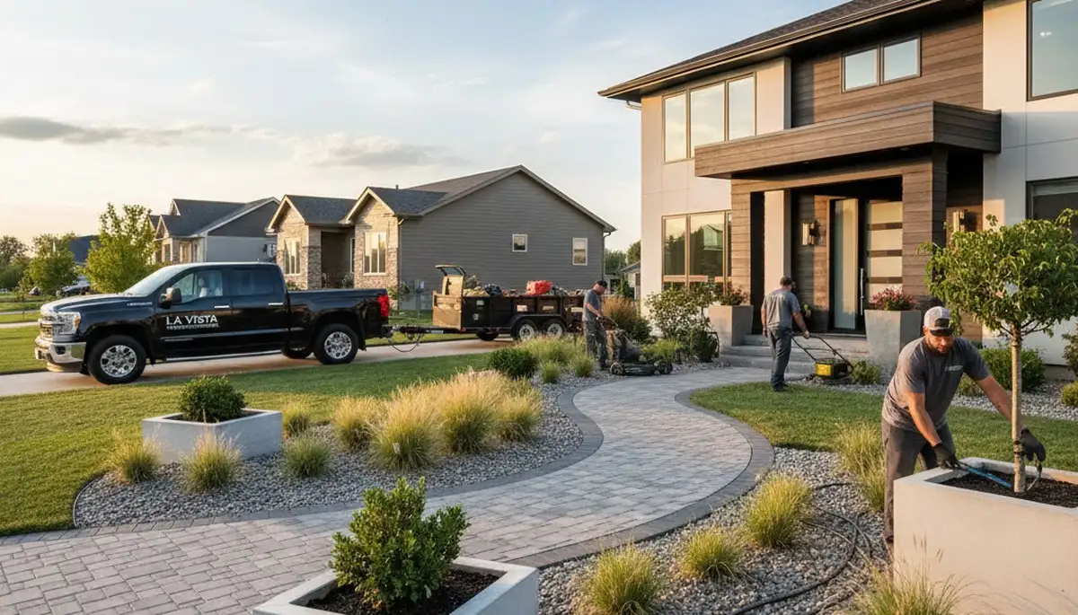 Landscaping services in Bellevue, NE for residential and commercial properties