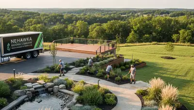 Landscaping services in Bellevue, NE for residential and commercial properties
