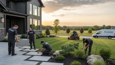 Bellevue, NE landscaping services for residential and commercial outdoor maintenance