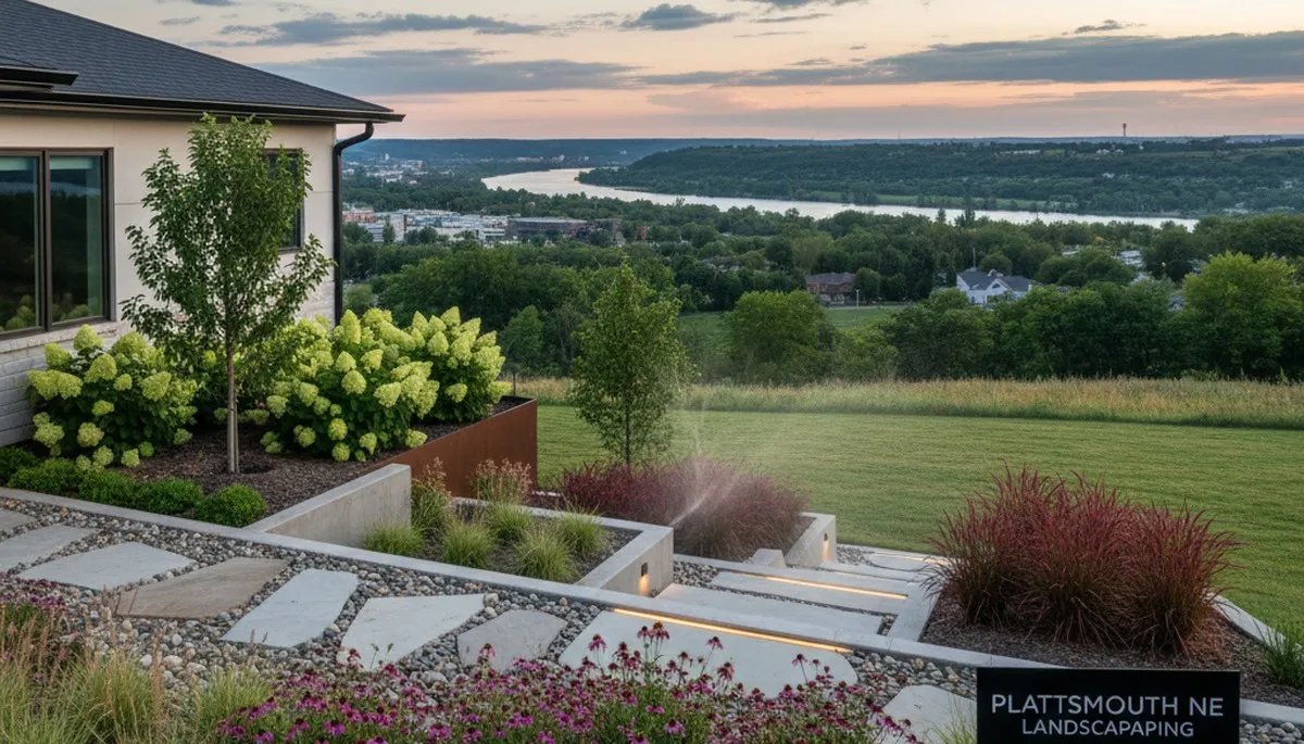 Landscape maintenance services in Bellevue, NE for residential and commercial properties