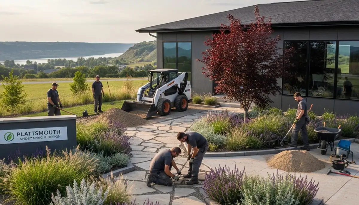 Landscaping service in Bellevue, NE for residential and commercial properties