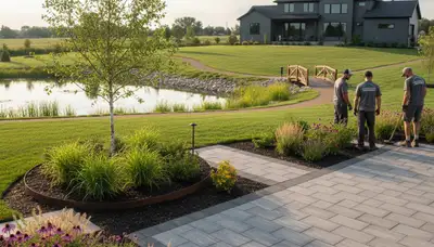 Landscaping service in Bellevue, NE for residential and commercial outdoor maintenance